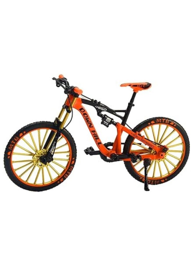 Lukadah Lukadah Miniature Alloy Racing Cycle Finger Bicycle Toy A Model Craft Decoration for Bicycle Enthusiasts. Funny Gift Idea Classic Art Decoration Ornaments for Home Office Décor (Style B)  - Image 3