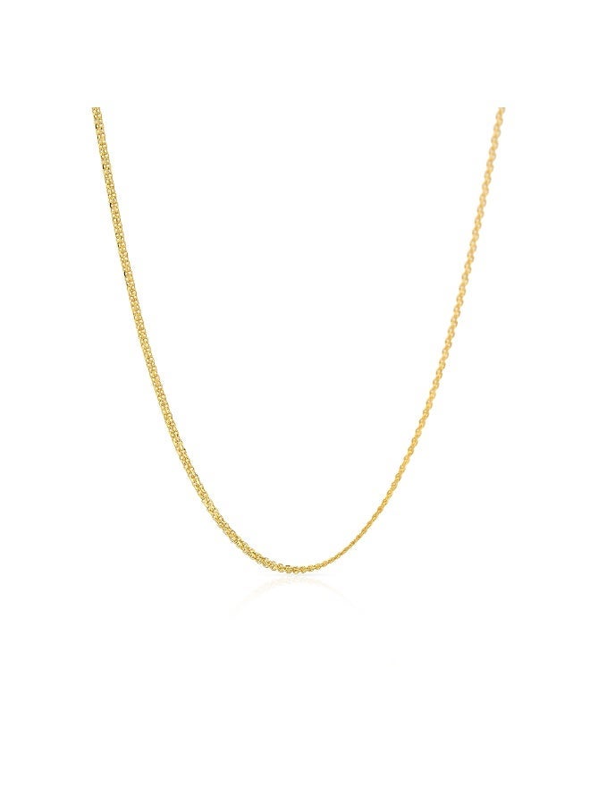 بفلح للمجوهرات اجعلي كل لحظة ذهبية مع سلاسلنا المصنوعة يدويًا من الذهب عيار ٢٢ قيراطًا. - Image 4