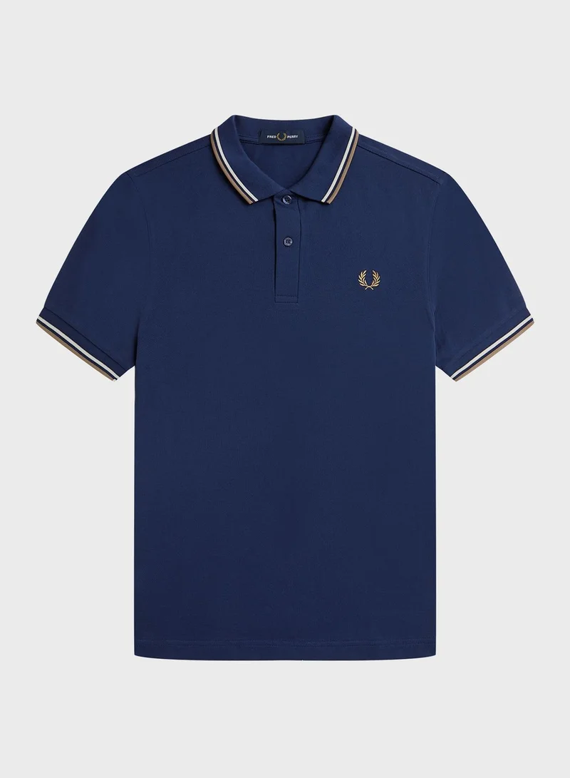 FRED PERRY Tipped Polo