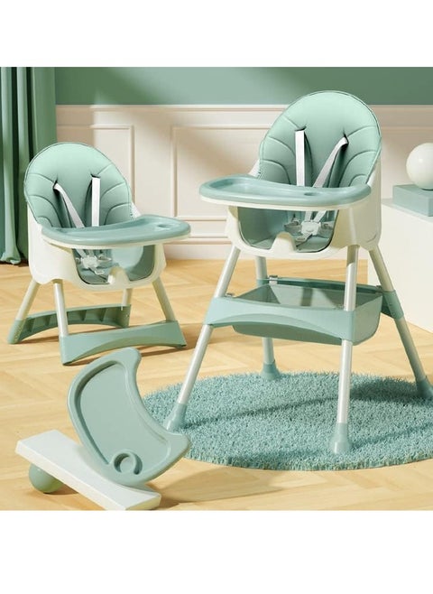 Baby High Chair with Adjustable Legs|Convertible Compact|Light Weight Highchair