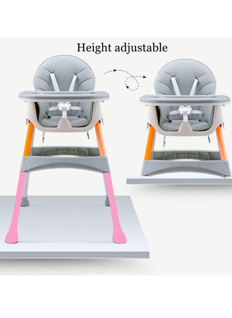 Baby High Chair with Adjustable Legs|Convertible Compact|Light Weight Highchair