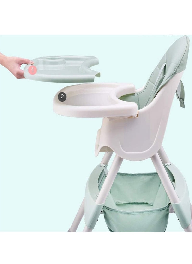 Baby High Chair with Adjustable Legs|Convertible Compact|Light Weight Highchair
