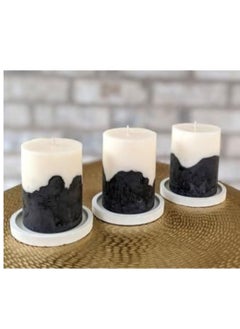 Generic Concrete Candle With Coaster 