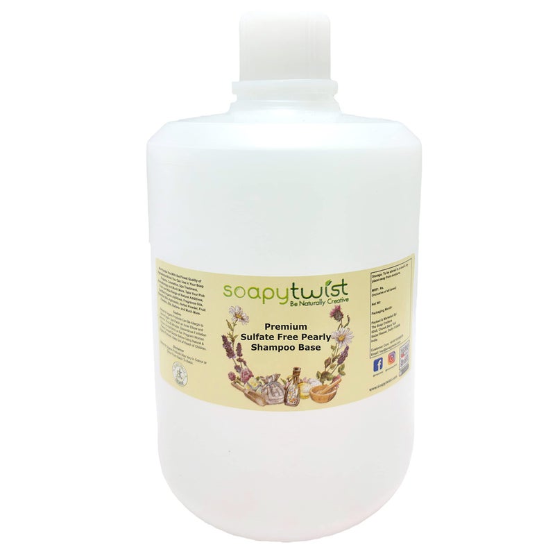 Soapy Twist Sulfate Free Pearly Shampoo Base (750g) - Image 1