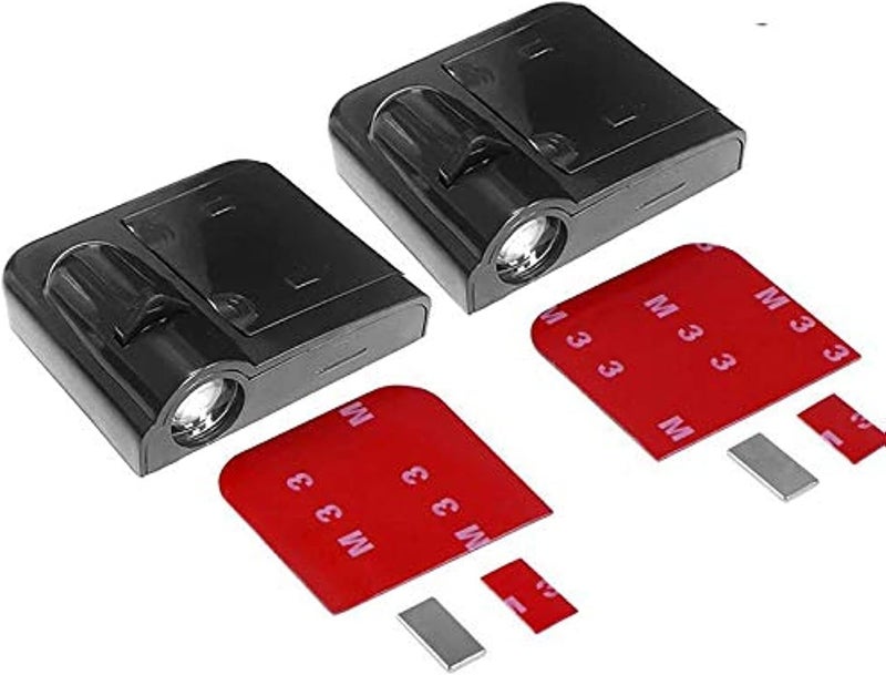 2pcs Wireless Car Door Welcome Light Projector Laser Logo Shadow LED Decorative Lamp For KIA - Image 1