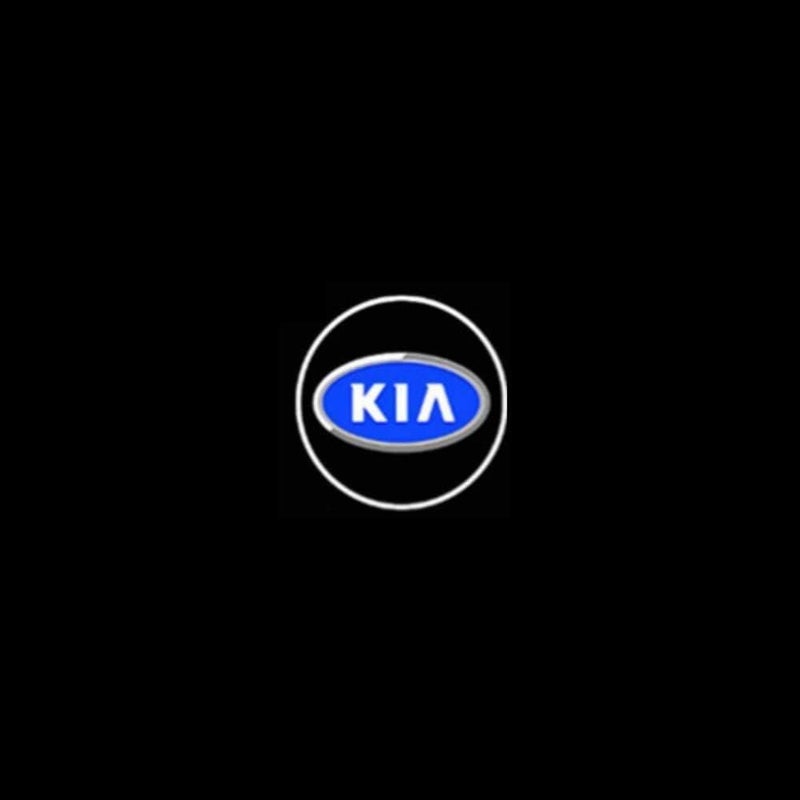 2pcs Wireless Car Door Welcome Light Projector Laser Logo Shadow LED Decorative Lamp For KIA - Image 2