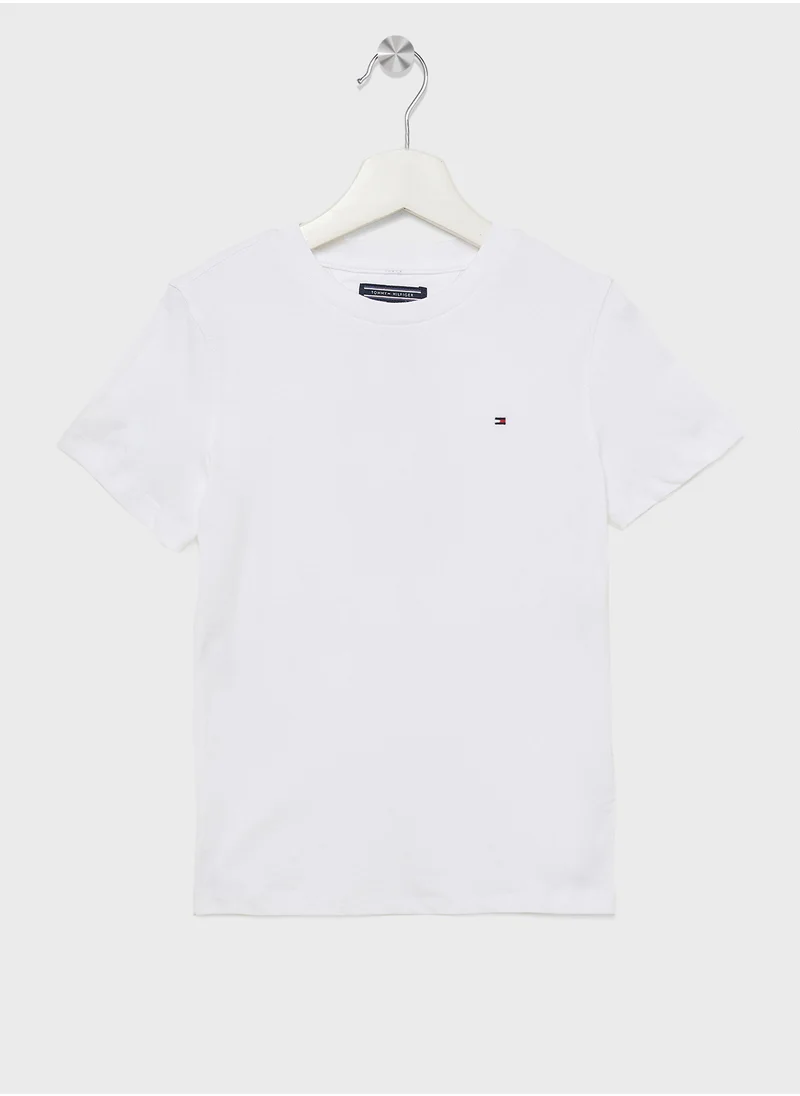 TOMMY HILFIGER Youth 'Crew Neck T-Shirt