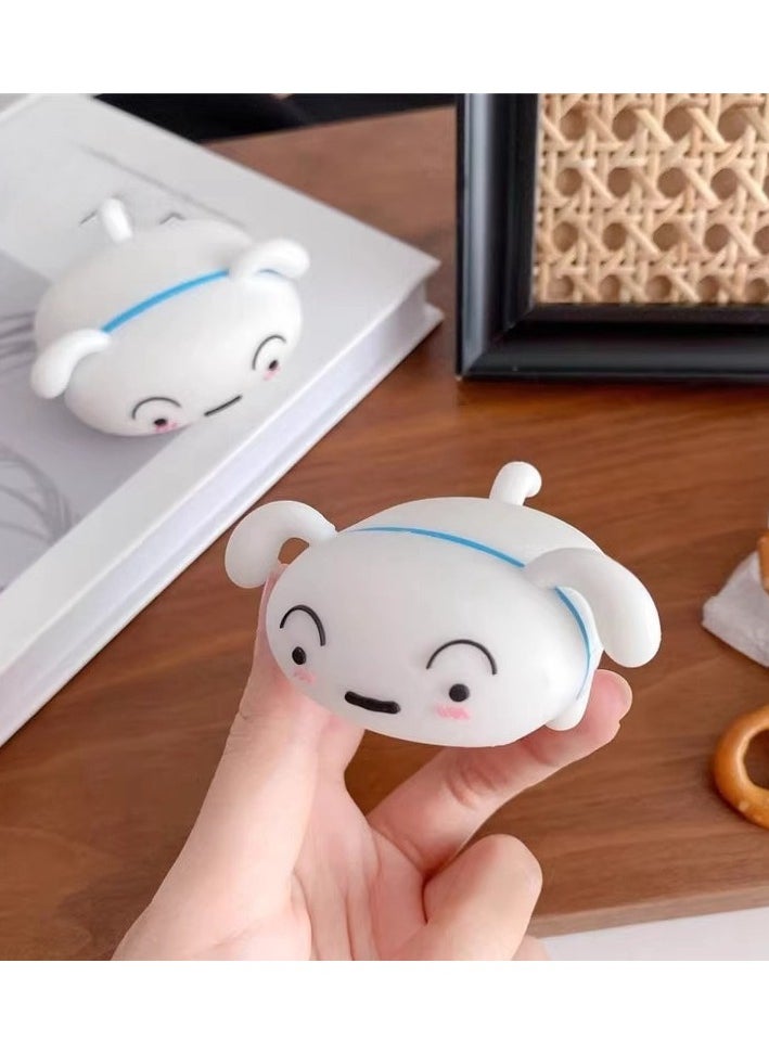 KUYING - Suitable For Apple Bluetooth Earphones With Silicone Cartoon Protective Case - Image 1