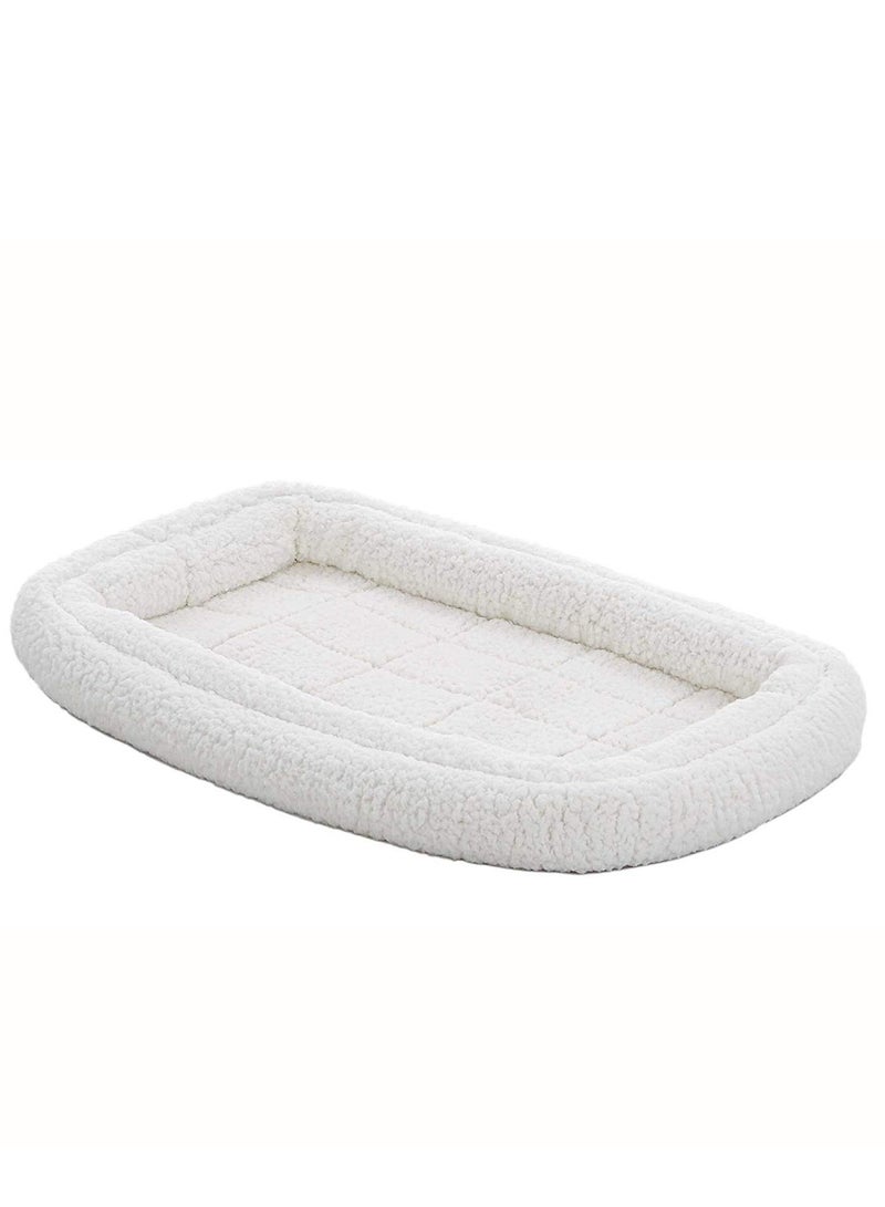 رير كوايت تايم ديلوكس ببطانة مزدوجة للكلاب من ميد ويست،  30 الطول × 19 العرض بوصة