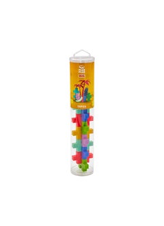 Plus-Plus 1 Creative Building Blocks Tube, Big Tropical, Ingenious Construction Toy, 15 Pieces, 38 Cm  - Image 2