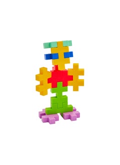 Plus-Plus 1 Creative Building Blocks Tube, Big Tropical, Ingenious Construction Toy, 15 Pieces, 38 Cm  - Image 4