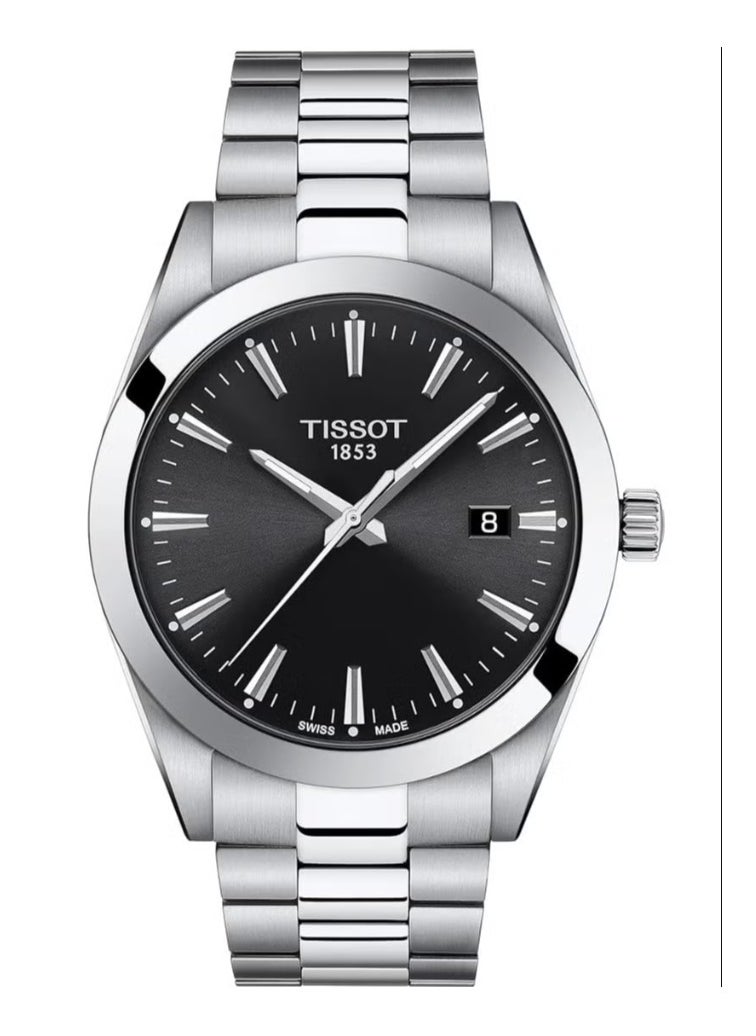 Tissot Seastar GTS QTZ CHR SS BK IND