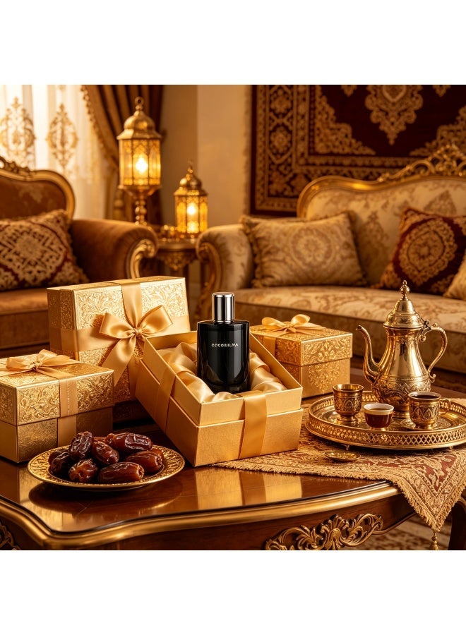 Men's Eau de Parfum 50ml, Long Lasting Fresh Woody Aromatic Fragrance, Perfume Spray for Business, Daily Wear, Travel and Special Occasions, Elegant Gift for Men - Image 2