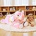 EARTHSOUND Giant Elephant Unicorn Stuffed Animal Plush ToyLarge Jumbo 30 Big Size Soft ToysCute Huge Fluffy Plushy Fat PlushieGifts for Kid - Image 4