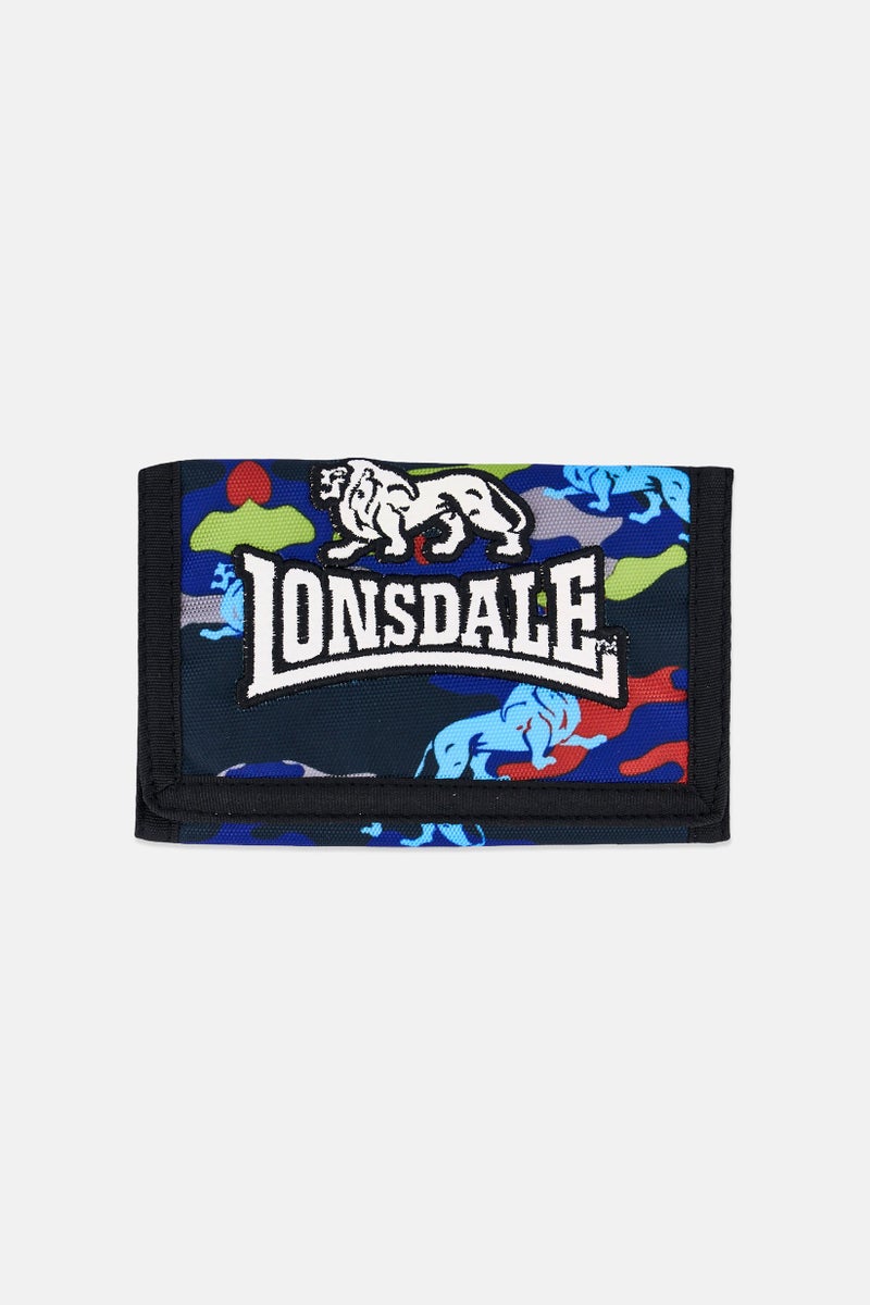 Lonsdale Men Camouflage Trifold Wallet, Multicolor - Image 1