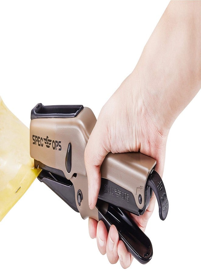 Spec-Ops Spec Ops Tools Elite Duty Packaging Plier Stapler, 7/16"" Crown, 1/4""-3/8"" Leg Length Staples, 3% Donated to Veterans - Image 5