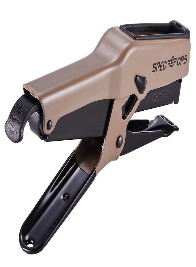 Spec-Ops Spec Ops Tools Elite Duty Packaging Plier Stapler, 7/16"" Crown, 1/4""-3/8"" Leg Length Staples, 3% Donated to Veterans - Image 2