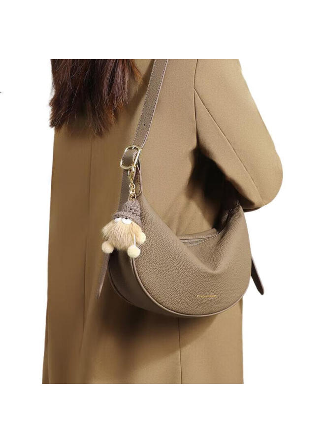 Viney Leather Handbag, Women'S Brand, Underarm Dumpling Bag, Shoulder Crossbody, Birthday, Qixi Festival, Valentine'S Day Gift For Girlfriend - Image 2