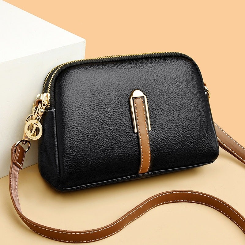 Women's 2026 New Shell Bag Shoulder Bag Korean Style Simple Small Crossbody Bag - Image 1
