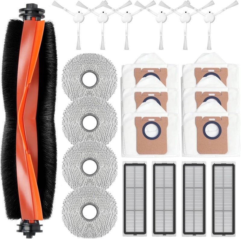 Bluearks Accessory Kit for Xiaomi X20+ / X10+ Robot Vacuum Cleaner Replacement Parts Rack friendly - Image 1