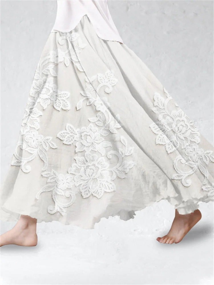 Spring and Summer Fashion New Women''s Large Skirt 3D Printed Skirt - Image 5