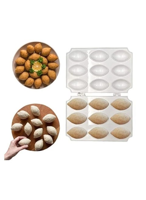 The kibbeh maker is easy to use