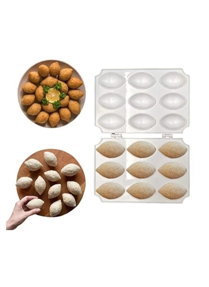 The kibbeh maker is easy to use