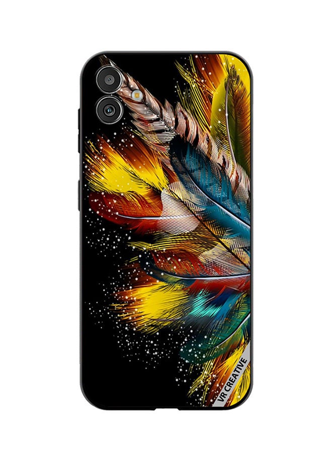 VR CREATIVE Protective Case Cover For Samsung Galaxy F14 Flower Design Multicolour - Image 1