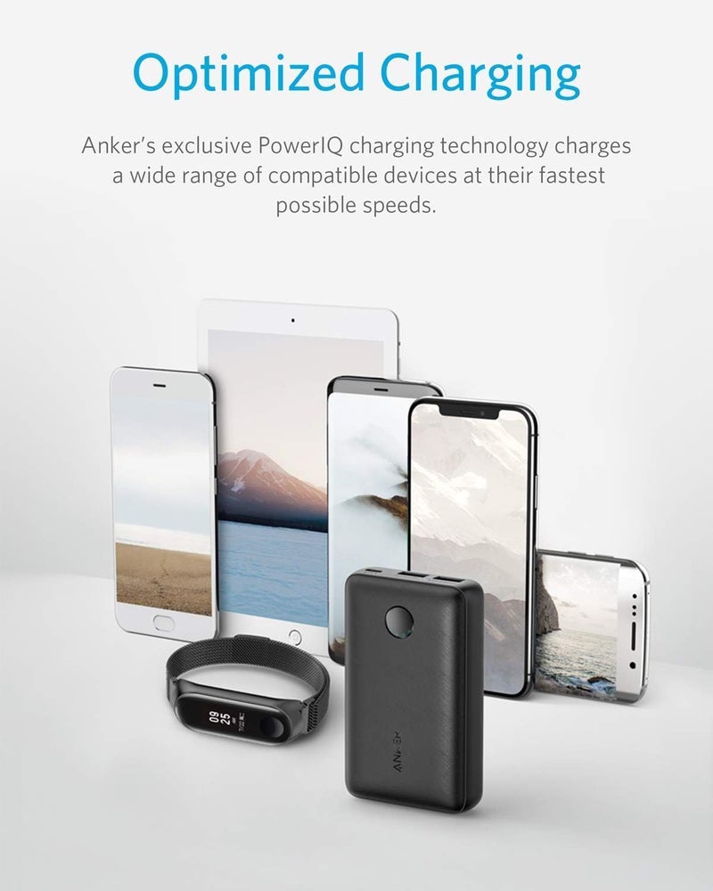 Anker Power Core Select 10000 mAh Power Bank, 2 USB-A Ports with 12W Output, Light Weight Portable Charger, PowerIQ and VoltageBoost Protection - Image 4