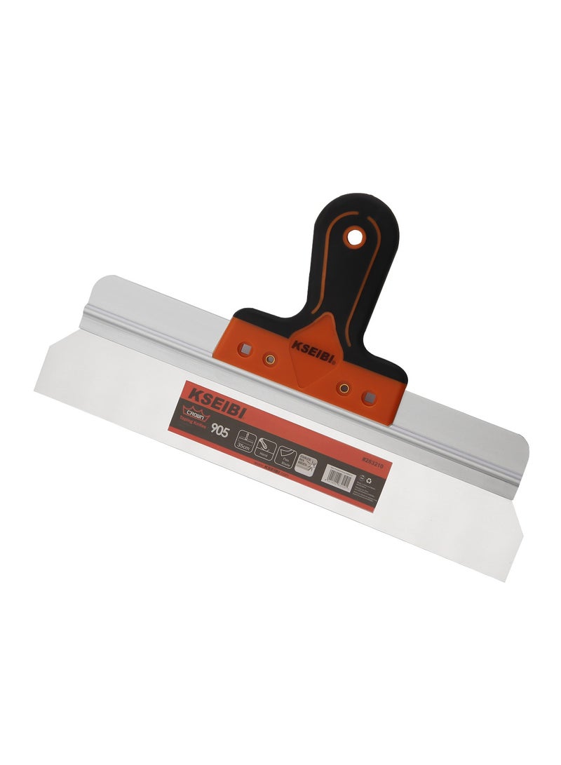 KSEIBI Taping Knife Inox with Progrip Handle, Drywall Knife, Mudding Knife, Putty Knife for Drywall Joint, Finishing, Tape. Premium Quality, Corrosion-Resistant, Lightweight, Impact & Solvent-Resistant.  - Image 1