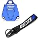 MOWOK For Yamaha YZFR6 YZF R6 Accessories Motorcycle Key Shell Cover Case Badge Keyring Blue - Image 2
