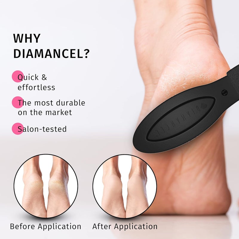 Diamancel Luxury Diamond Foot Buffer 11 - Medium Grit Rasp for Average Calluses and Rough Skin - Image 4