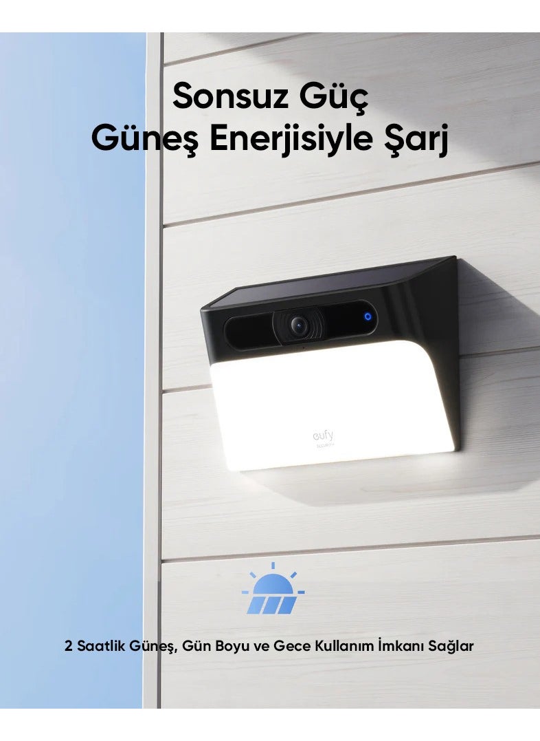 Anker - Eufy Security 2K Solar Illuminated Outdoor Security Camera S210 ( Türkiye Warranty) - Image 1