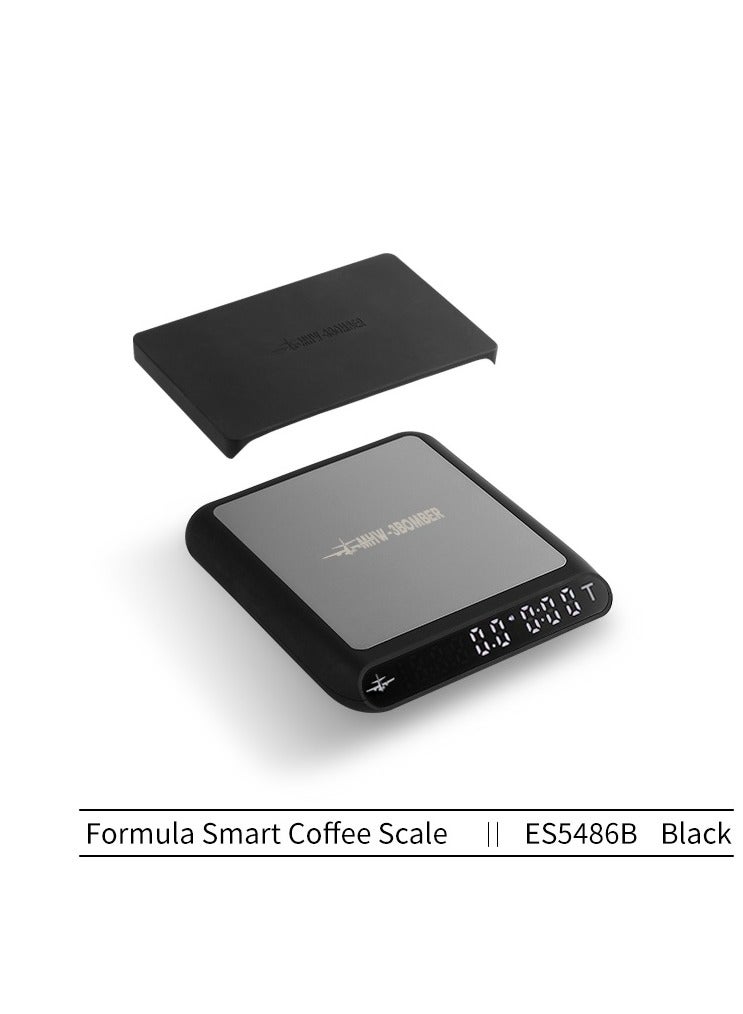 ام اتش دابيلو - ثري بومبار ميزان القهوة الذكي مع توقيت تلقائي موازين مطبخ صغيرة حساسة - Image 1