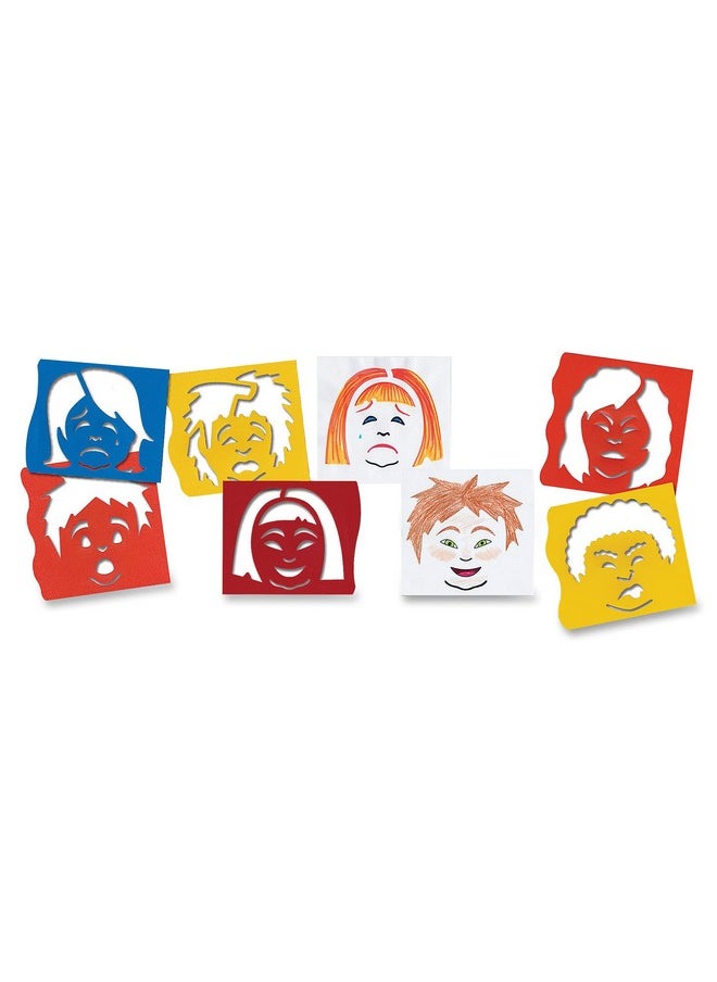 Roylco R5859 Mix And Match Emotion Stencils Assorted  - Image 2