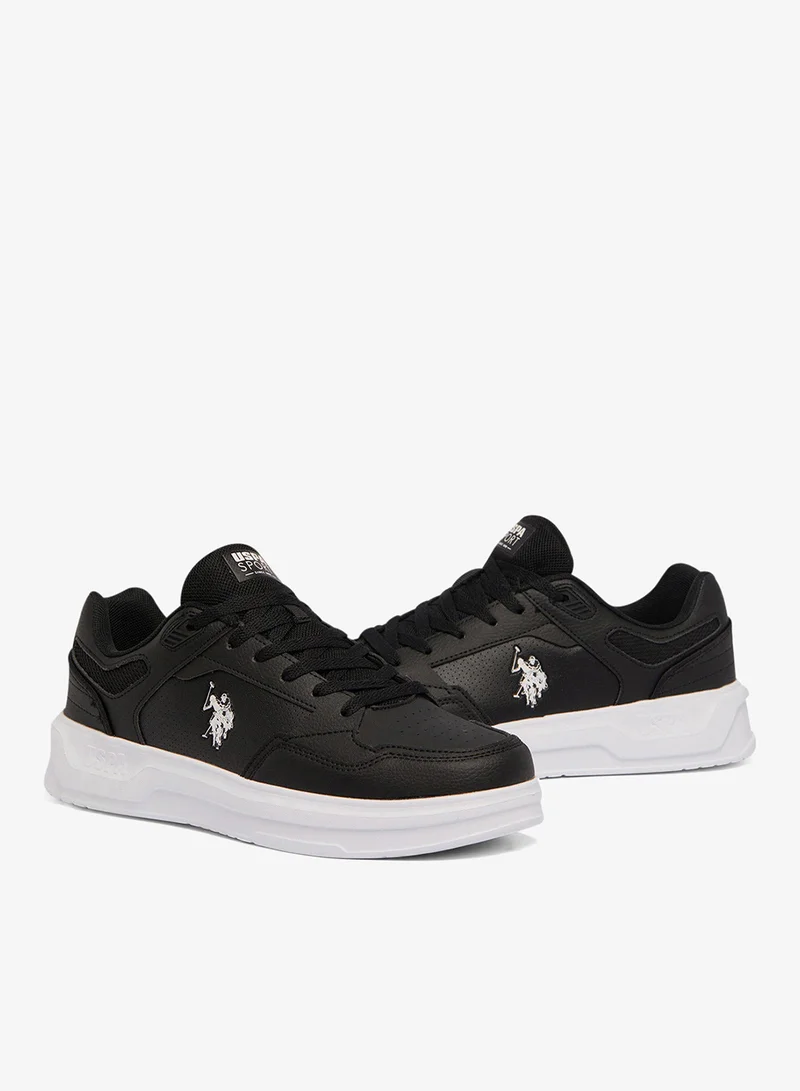 U.S. Polo Assn. Men's Black Low-Top Limited Edition Sneakers – Super Light, Super Fast, A Dream for Every Feet Lover!