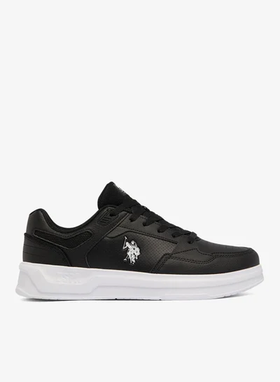 U.S. Polo Assn. Men's Black Low-Top Limited Edition Sneakers – Super Light, Super Fast, A Dream for Every Feet Lover!