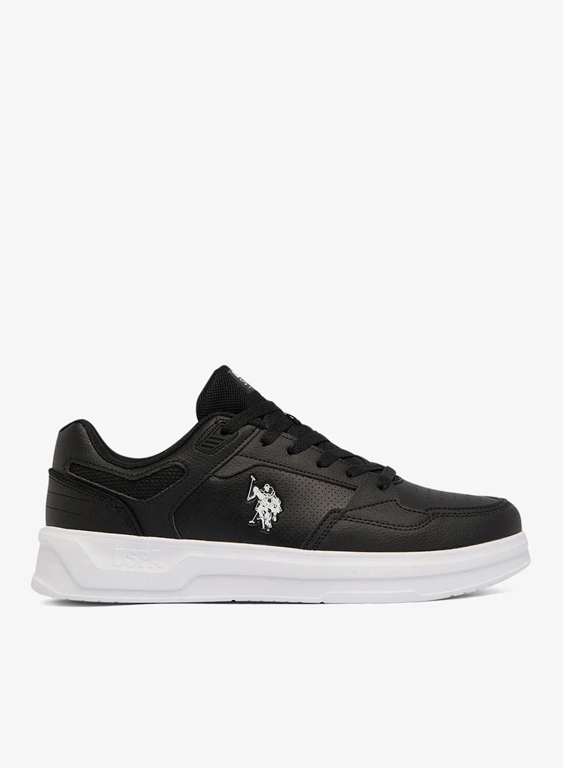 U.S. Polo Assn. Men's Black Low-Top Limited Edition Sneakers – Super Light, Super Fast, A Dream for Every Feet Lover!