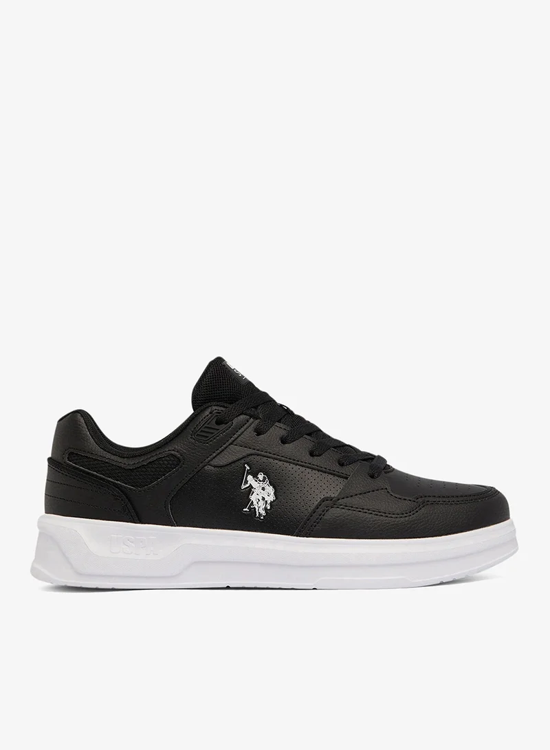 U.S. Polo Assn. Black Men's Black Low-Top Limited Edition Sneakers Shoes - Super Light, Super Fast, A Dream for Every Feet Lover! for Men | Best Price UAE