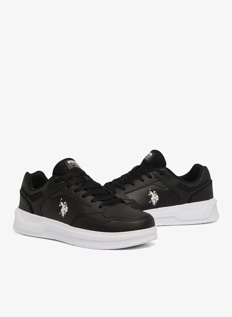 U.S. Polo Assn. Black Men's Black Low-Top Limited Edition Sneakers Shoes - Super Light, Super Fast, A Dream for Every Feet Lover! for Men | Best Price UAE