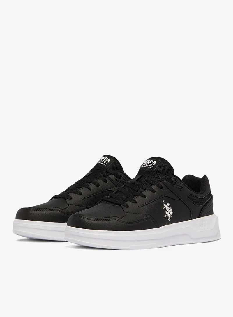 U.S. Polo Assn. Black Men's Black Low-Top Limited Edition Sneakers Shoes - Super Light, Super Fast, A Dream for Every Feet Lover! for Men | Best Price UAE