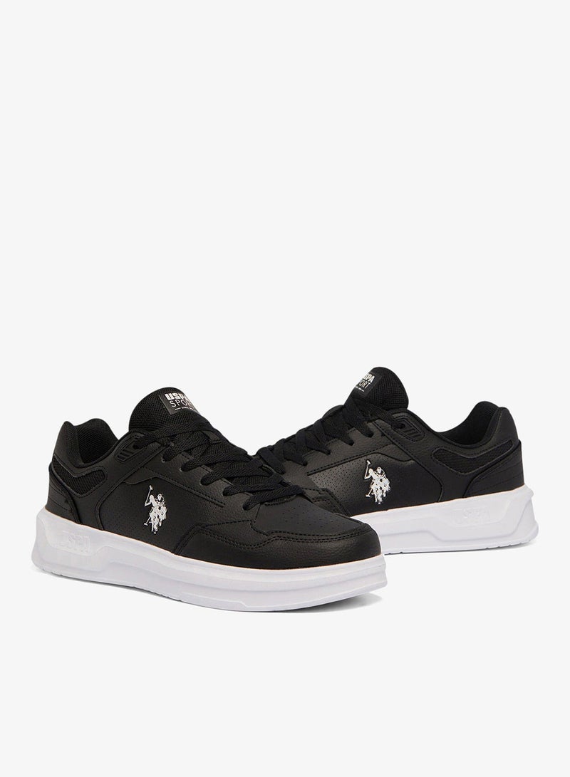 U.S. Polo Assn. Men's Black Low-Top Limited Edition Sneakers Shoes - Super Light, Super Fast, A Dream for Every Feet Lover! - Image 4