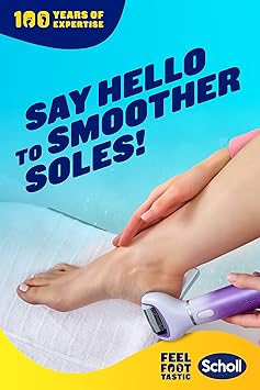 Scholl ExpertCare 2in1 File Smooth Dual Speed Pedi Electric Foot File for Hard Skin and Callus Removal Batteries Included - Image 2