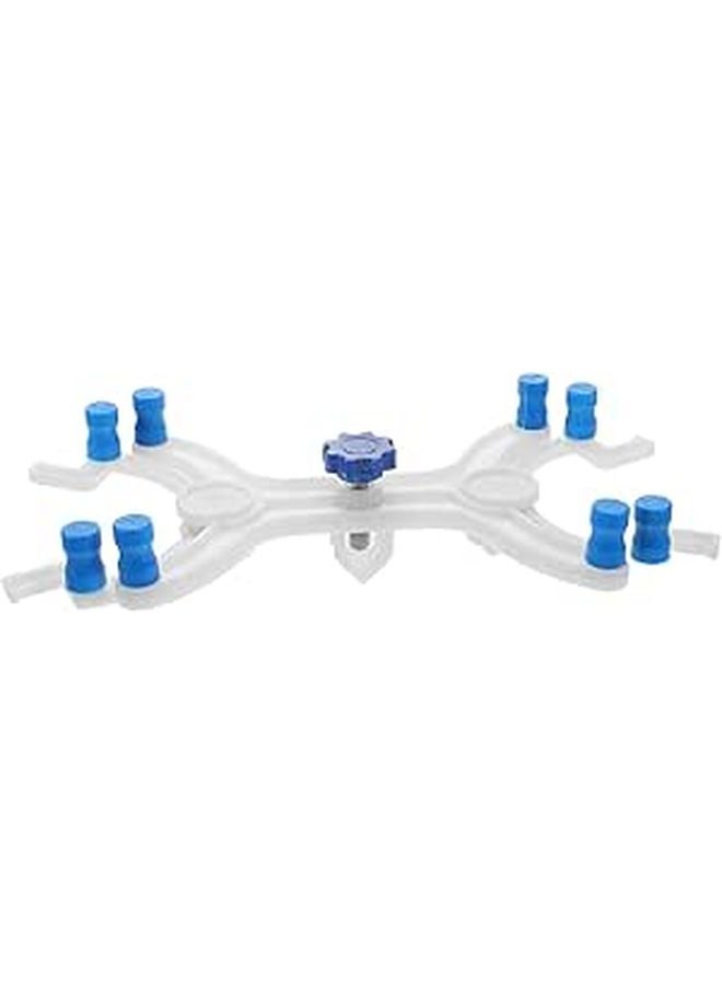 Adjustable Plastic Butterfly Clamp with Lab Stand Support for Chemistry Experiments Test Tube Holder - Image 1