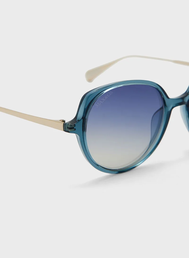 MAXCO Oversized Shape Sunglasses
