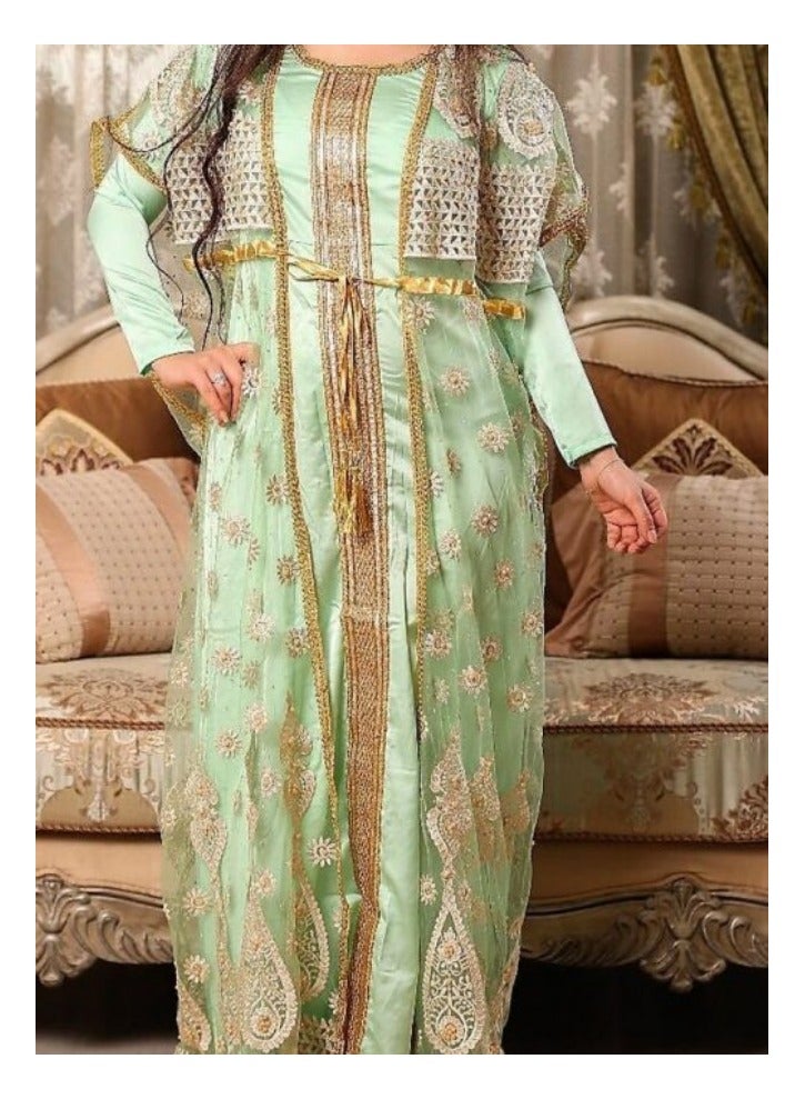 ZAYOSHE Glamorous Arabian Jalabiya  - Image 1