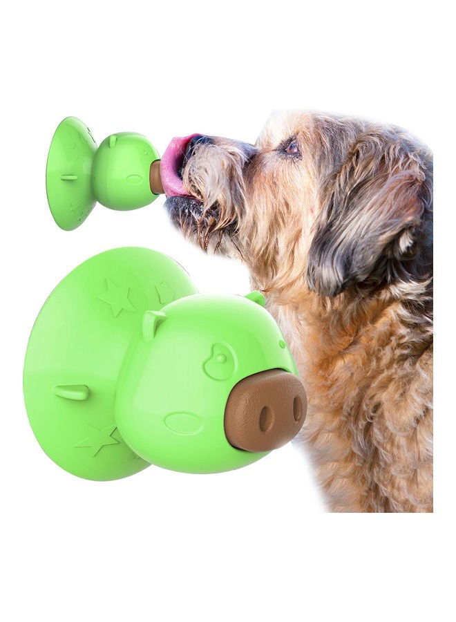 NIBEMINENT Lick Toy for Interactive Pet Green 9.00 x 8.20 8.20cm - Image 1