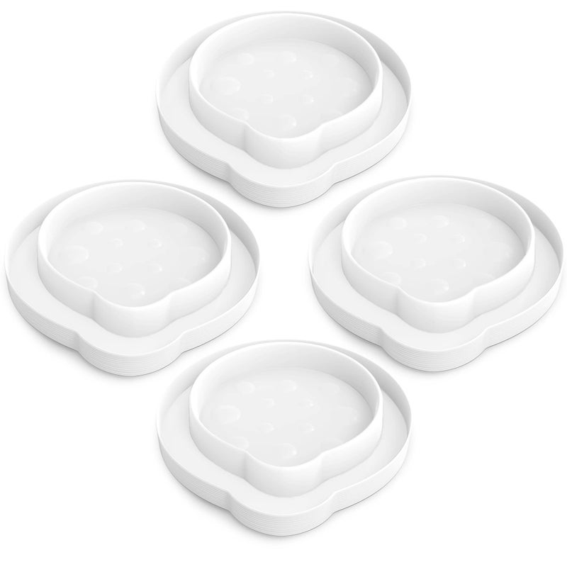 ASPECTEK Bed Bug Detector and Interceptor - Safe, Eco-Friendly Bug Trap for Monitoring and Prevention, Effective Bed Bug Traps for Home Use, Pack of 4, White - Image 1