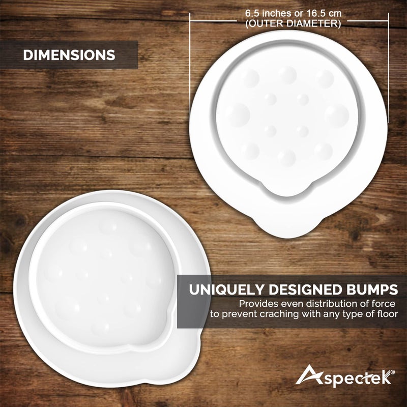 ASPECTEK Bed Bug Detector and Interceptor - Safe, Eco-Friendly Bug Trap for Monitoring and Prevention, Effective Bed Bug Traps for Home Use, Pack of 4, White - Image 5