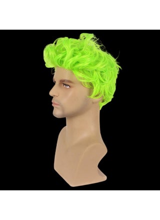 Men Wigs Short Green Wig Heat Resistant Synthetic Cosplay Halloween Character Costume Wig - pzsku/ZF6E8352322ECC4E6D151Z/45/_/1733730338/3195bd6e-0d3f-4cd8-a47a-5792e17da0ab